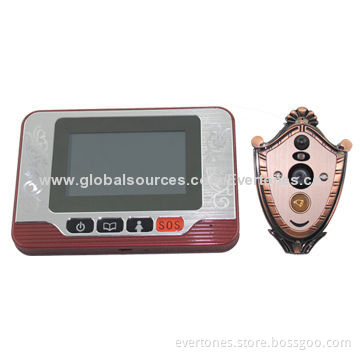 High quality 3.7-inch touchscreen automatic energy-saving peephole door viewer
